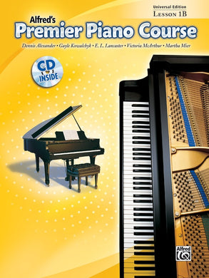 Premier Piano Course, Lesson 1B W/Audio