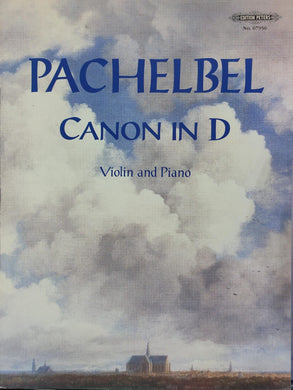 Johann Pachelbel: Canon in D Violin and Piano