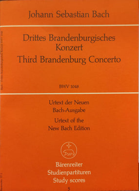 Bach, Johann Sebastian: Brandenburg Concerto no. 3 in G major BWV 1048