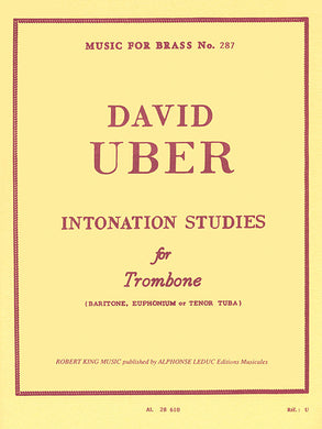 David uber: intonation studies (trombone solo)