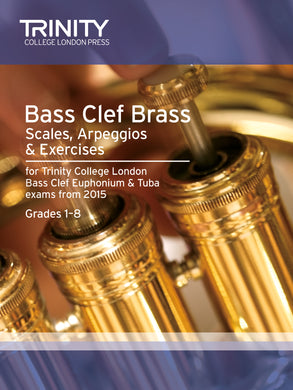 Bass Clef Scales & Exercises Grades 1–8 from 2015