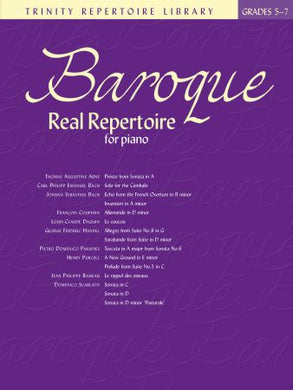 Baroque Real Repertoire (Piano Solo)