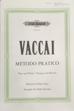 Vaccai Metodo Pratico - High Voice