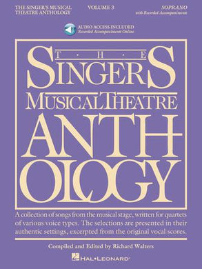 SINGER'S MUSICAL THEATRE ANTHOLOGY – VOLUME 3 Soprano Book