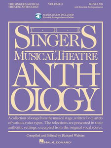 SINGER'S MUSICAL THEATRE ANTHOLOGY – VOLUME 3 Soprano Book