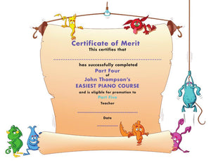 JOHN THOMPSON'S EASIEST PIANO COURSE – PART 4