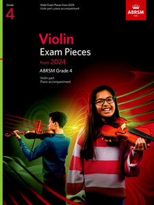 Violin Exam Pieces from 2024, ABRSM Grade 4