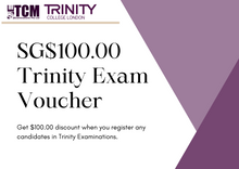 Load image into Gallery viewer, Trinity Exam $100.00 E-voucher