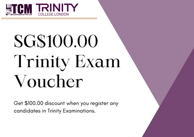 Trinity Exam $100.00 E-voucher