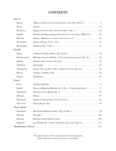 Grade 8 Piano Anthology 2025-2026
