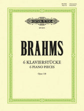 Load image into Gallery viewer, Brahms: Piano Pieces, Op. 118
