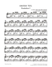 Load image into Gallery viewer, Johann Sebastian Bach: "The Well-Tempered Clavier, Vol. 1 BWV 846-869"