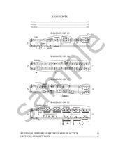 Load image into Gallery viewer, Chopin Ballades for Piano