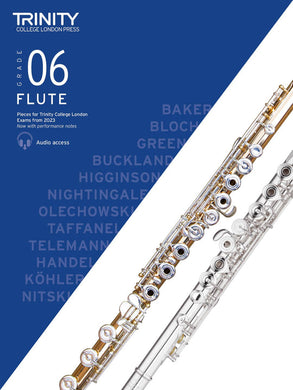 Flute Exam Pieces from 2023: Grade 6