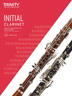 Clarinet Exam Pieces from 2023: Initial