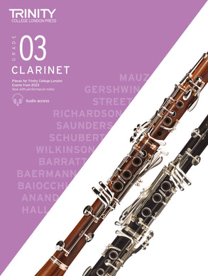 Clarinet Exam Pieces from 2023: Grade 3