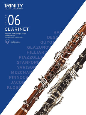 Clarinet Exam Pieces from 2023: Grade 6