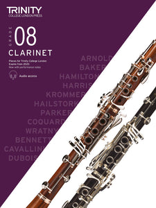 Clarinet Exam Pieces from 2023: Grade 8