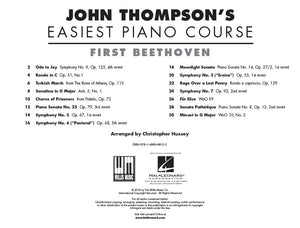 JOHN THOMPSON'S FIRST BEETHOVEN