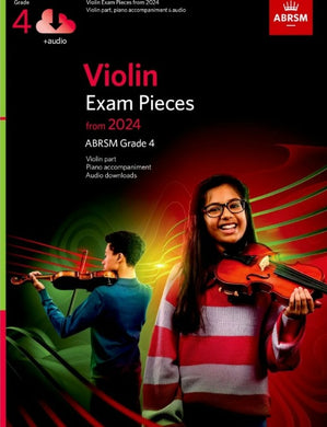 Violin Exam Pieces from 2024, ABRSM Grade 4, with Audio