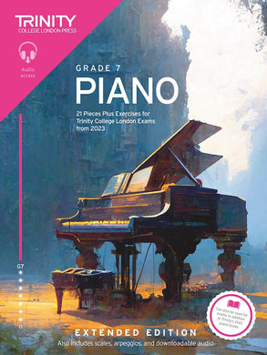 Piano Exam Pieces Plus Exercises from 2023: Grade 7: Extended Edition