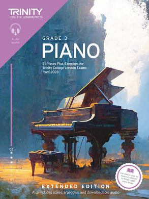 Piano Exam Pieces Plus Exercises from 2023: Grade 3 | Extended Edition