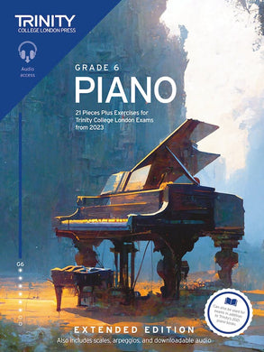 Piano Exam Pieces Plus Exercises from 2023: Grade 6: Extended Edition