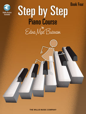 STEP BY STEP PIANO COURSE – BOOK 4 (BK/AUDIO)