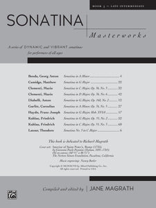 Sonatina Masterworks, Book 3