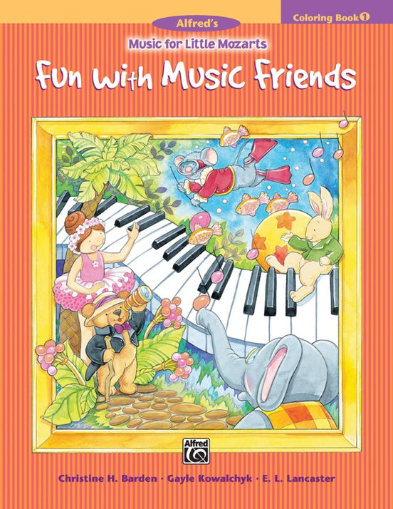 Coloring Book 1 - Fun with Music Friends - MfLM