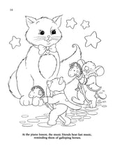 Load image into Gallery viewer, Coloring Book 2 - Fun with Music Friends at the Piano Lesson - MfLM