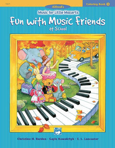 Coloring Book 3 - Fun with Music Friends at School - MfLM