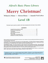 Load image into Gallery viewer, Alfred&#39;s Basic Piano Library: Merry Christmas! Book 1B