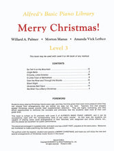 Load image into Gallery viewer, Alfred&#39;s Basic Piano Library: Merry Christmas! Book 3