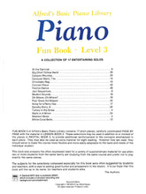 Load image into Gallery viewer, Alfred&#39;s Basic Piano Library: Fun Book 3