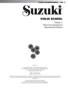 Suzuki Violin School, Piano Accompaniment Volume 1