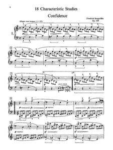 Burgmüller: 18 Characteristic Studies, Opus 109