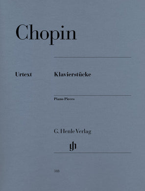FRÉDÉRIC CHOPIN: Piano Pieces