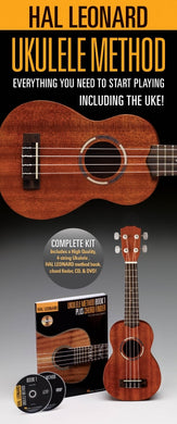 HAL LEONARD UKULELE STARTER PACK (BOX SET with Ukulele)