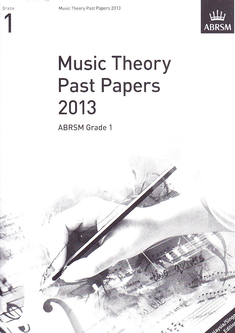 Music Theory Practice Papers 2013, ABRSM Grade 1