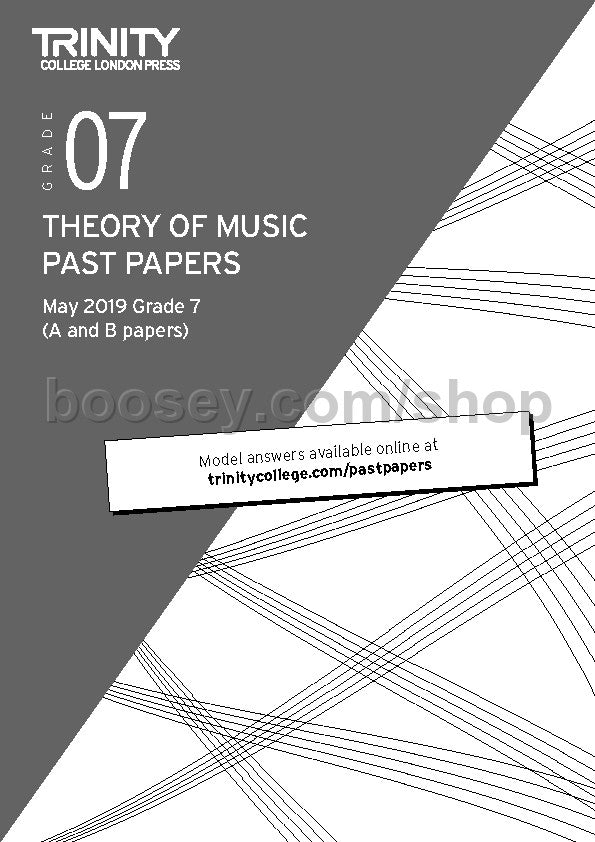 Theory Past Papers 2019 (May): Grade 7