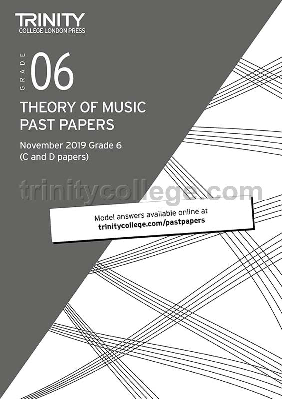 Theory Past Papers 2019 (November): Grade 6
