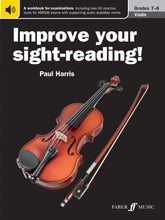 Load image into Gallery viewer, Improve your sight-reading! Violin Grades 7-8