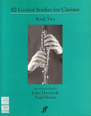80 Graded Studies for Clarinet Book Two