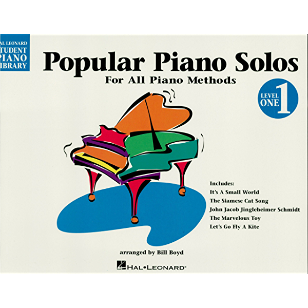 POPULAR PIANO SOLOS – LEVEL 1 – Hal Leonard Student Piano Library