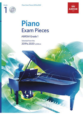 ABRSM Piano Exam Pieces 2019-2020 Grade 1 With CD