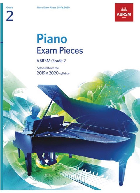 ABRSM Piano Exam Pieces 2019-2020 Grade 2 Book Only
