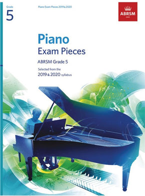 ABRSM Piano Exam Pieces 2019-2020 Grade 5 Book Only