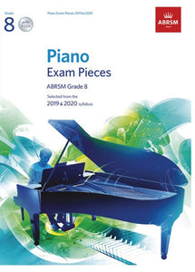 ABRSM Piano Exam Pieces 2019-2020 Grade 8 With CD