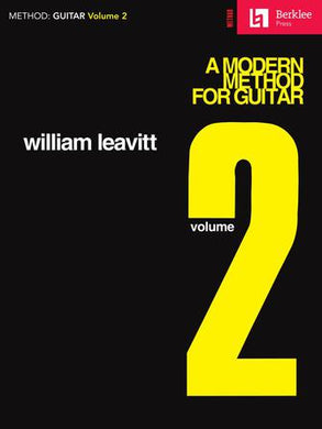 A MODERN METHOD FOR GUITAR – VOLUME 2